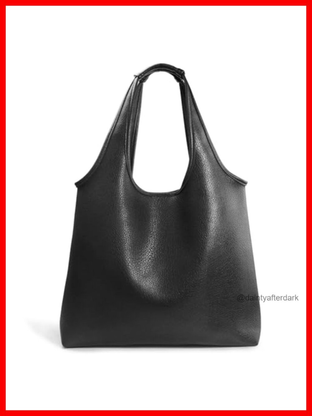 HOXIS Women's Hobo Bag Vegan Leather Tote Oversized Slouchy Handbag